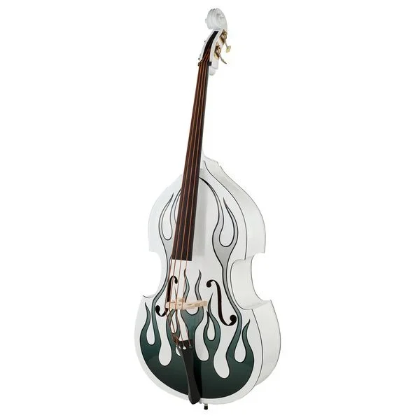 Thomann Rockabilly Vintage Flames WH/V