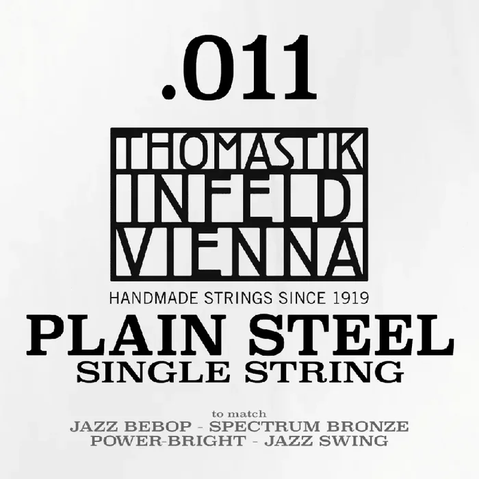 Thomastik-Infeld Brass Plated Steel Single String .011