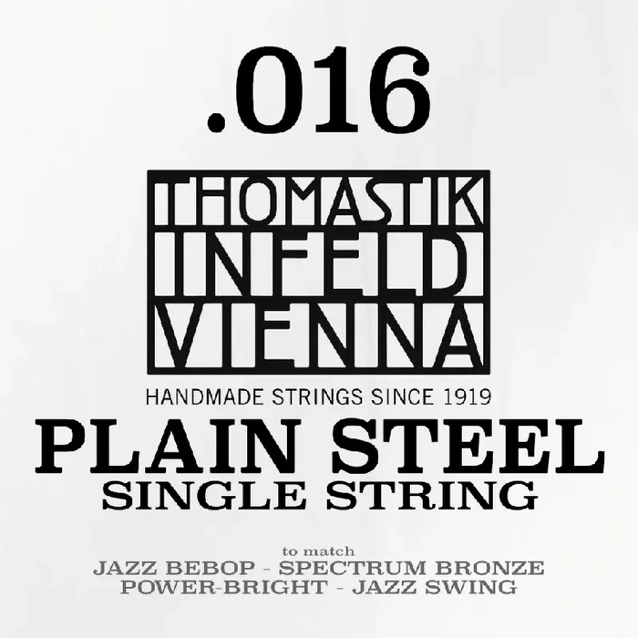 Thomastik-Infeld Brass Plated Steel Single String .016