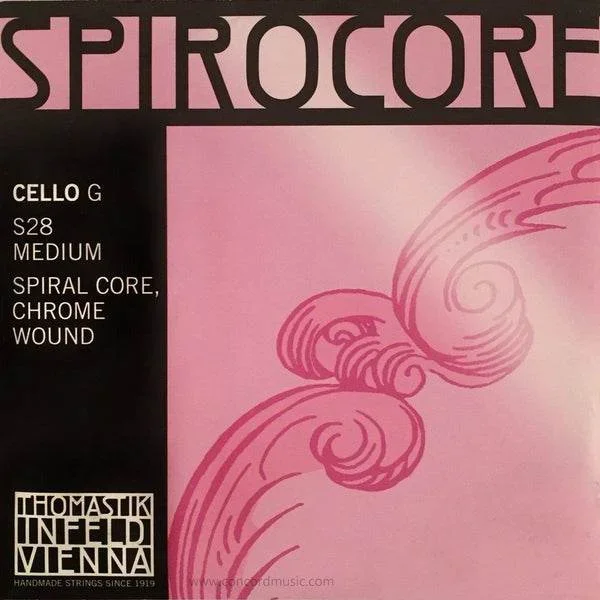 THOMASTIK S28 4/4 Spirocore Cello G Chrome String