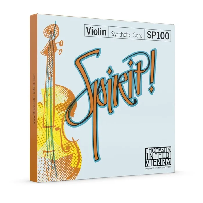 Thomastik SP100 Spirit Violin 4/4 Medium String Set – Balanced Warm Tone