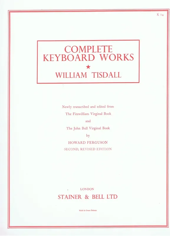 Tisdall Complete Keyboard Works