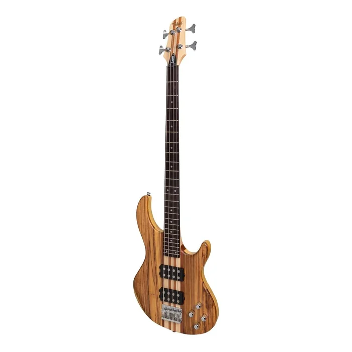 Tokai ‘Legacy Series’ Ash & Zebrano Neck-Through Contemporary Electric Bass Guitar (Natural Satin)