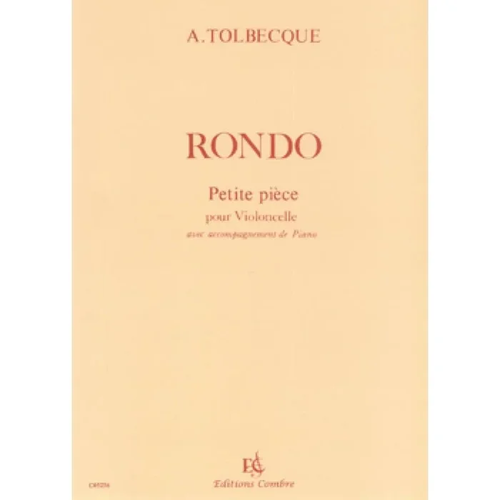 Tolbecque, Auguste – Rondo