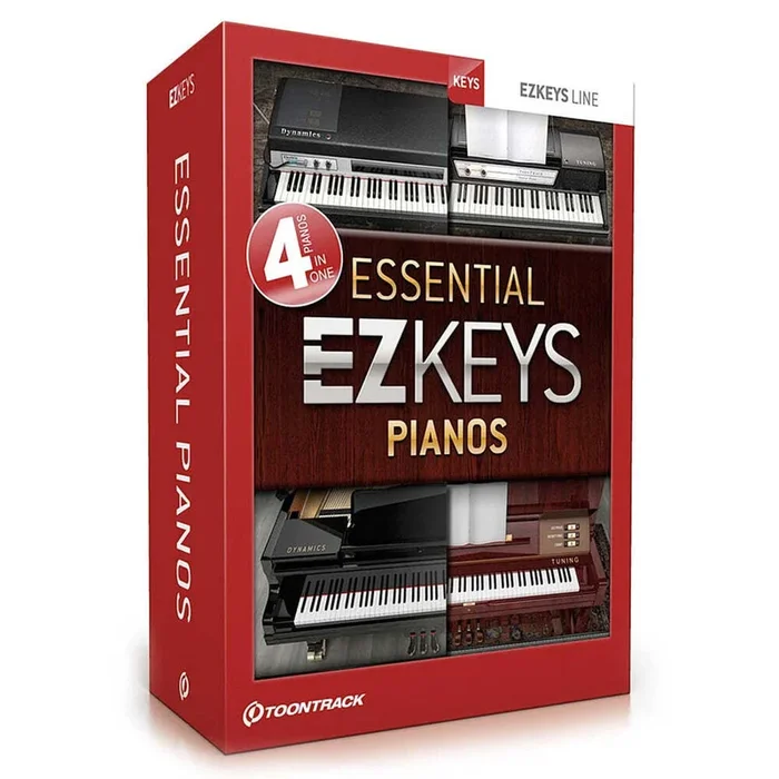 Toontrack EZKeys Essential Pianos – Software Instrument (Software Serial Number)
