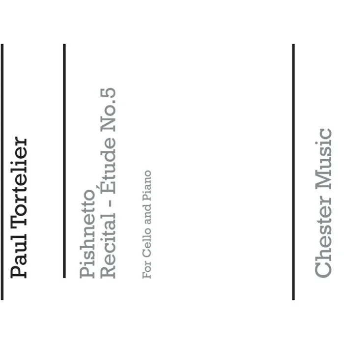 Tortelier, Paul – Pishnetto Recital – Etude No.5