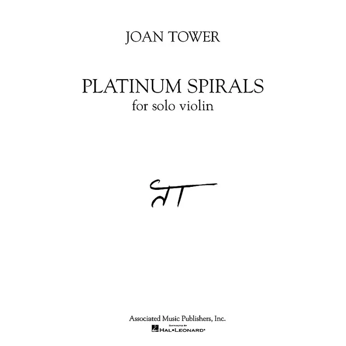 Tower, Joan – Platinum Spirals