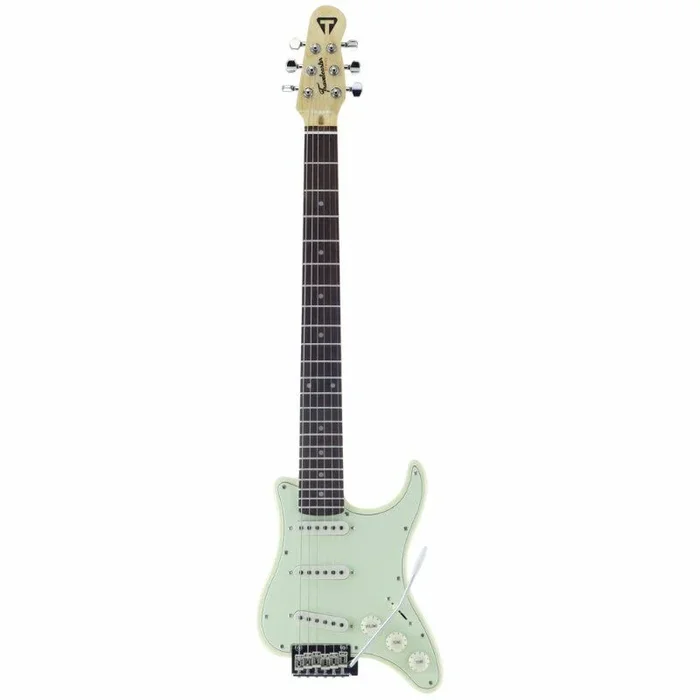 Traveler Guitar Travelcaster Deluxe Electric Travel Guitar – Olympic White