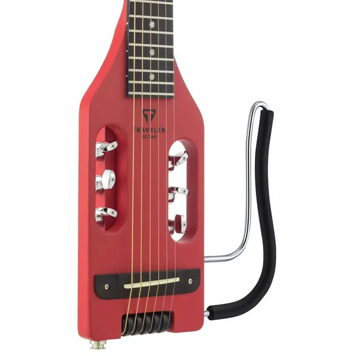 Traveler Ultra-Light Acoustic Steel – Vintage Red