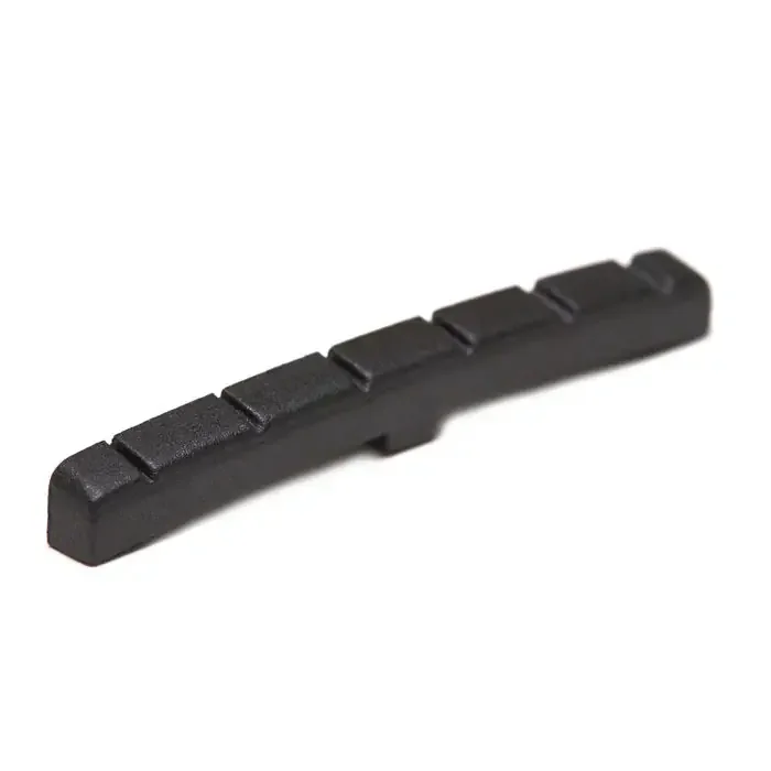 Trem Nut Strat Slotted Black TUSQ XL