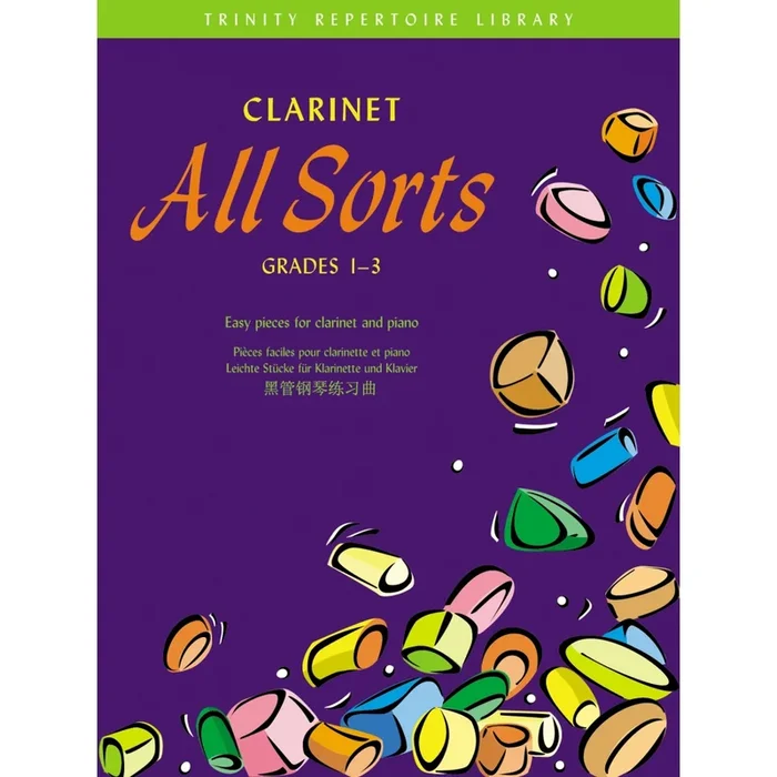 Trinity – Clarinet All Sorts. Grades 1-3 (T Rep L)