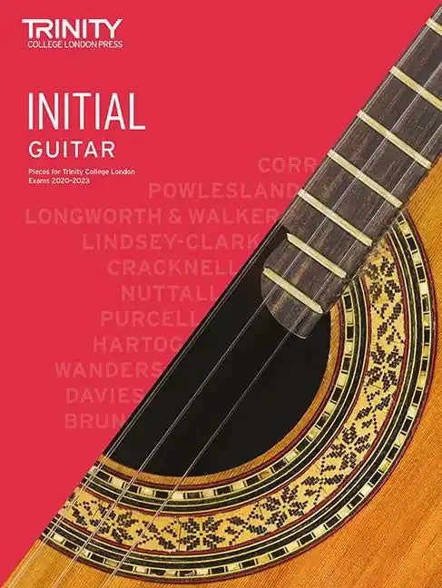 Trinity Classical Guitar Exam Pieces 2020-2023 – Initial
