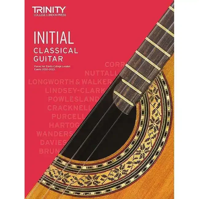 Trinity College London Classical Guitar Exam Pieces (2020 – 2023)