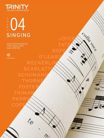 Trinity College London Singing Grade 4 2018-2021 Book & CD