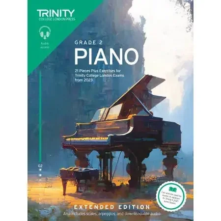 Trinity Piano from 2023. Grade 2 (extended ed)