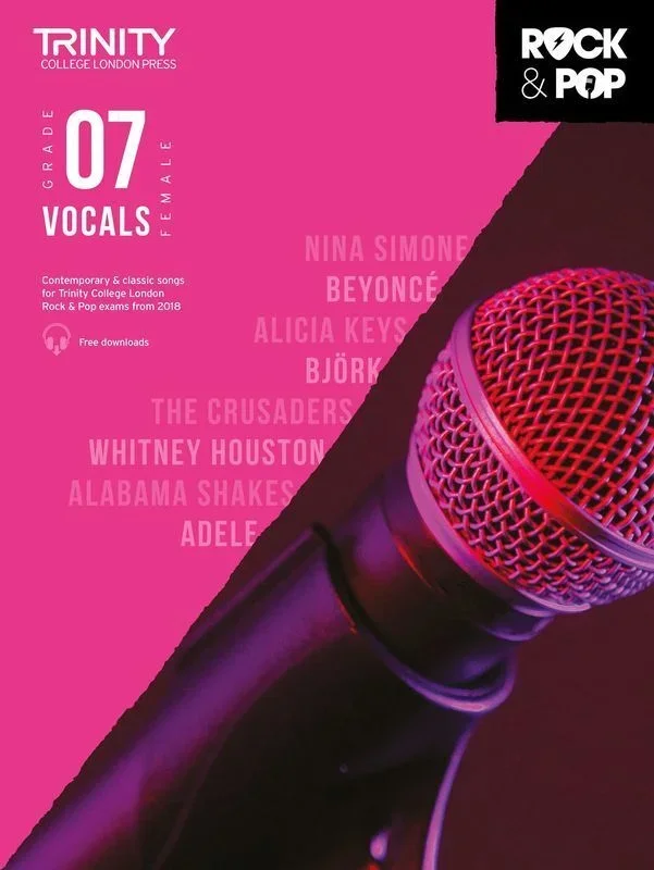 Trinity Rock and Pop Female Vocals Gr 7 2018 (Softcover Book)