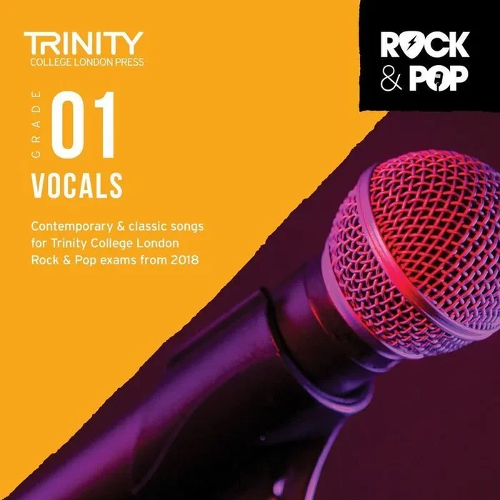 Trinity Rock and Pop Vocals Gr 1 CD 2018 (CD Only)