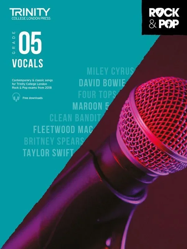 Trinity Rock and Pop Vocals Gr 5 2018 (Softcover Book)