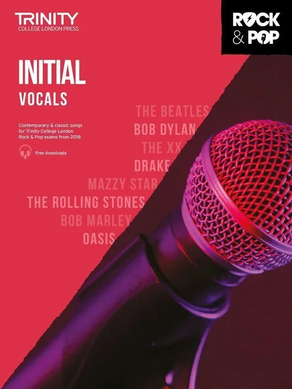 Trinity Rock and Pop Vocals Initial 2018 (Softcover Book)