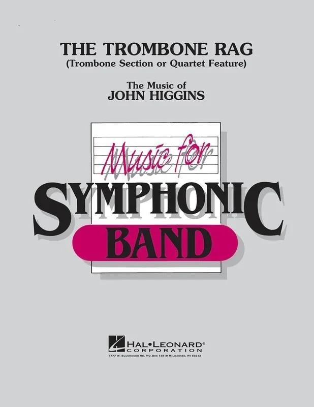 Trombone Rag Concert Band (Music Score/Parts)