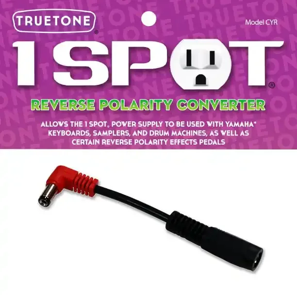 Truetone 1 Spot (CYR) Effects Pedal Polarity Reverser Connector