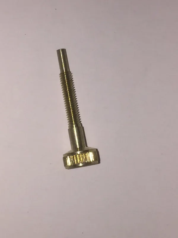 Trumpet 3rd slide stop screw