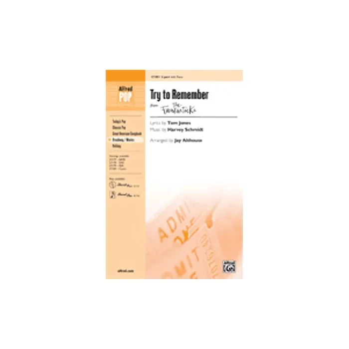 Try to Remember (from The Fantasticks)