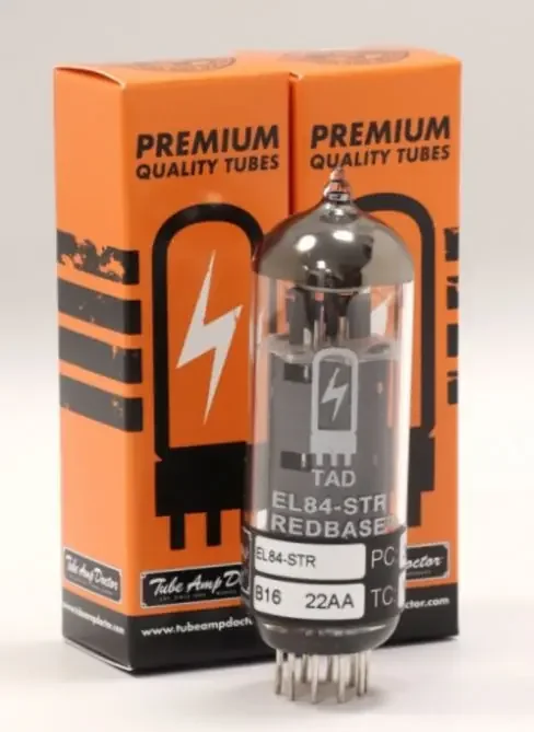 Tube Amp Doctor, EL84 STR – Redbase Premium Matched Pair