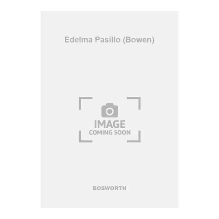 Tucci, Terig – Edelma Pasillo (Bowen)