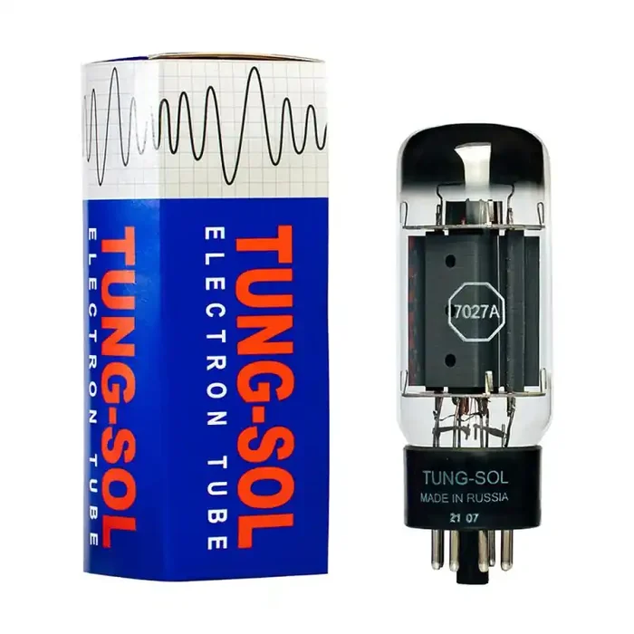 Tung-Sol 7027A Power Tube – High-Voltage Beam Tetrode for Vintage Amps New Sensor Reissue