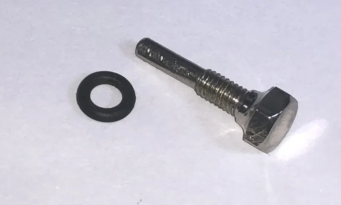 Tuning slide screw buffer o ring