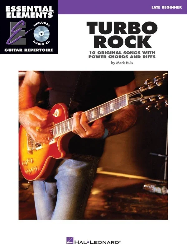 Turbo Rock Beg – Int Guitar Essential Elements Book/CD (Softcover Book/CD)