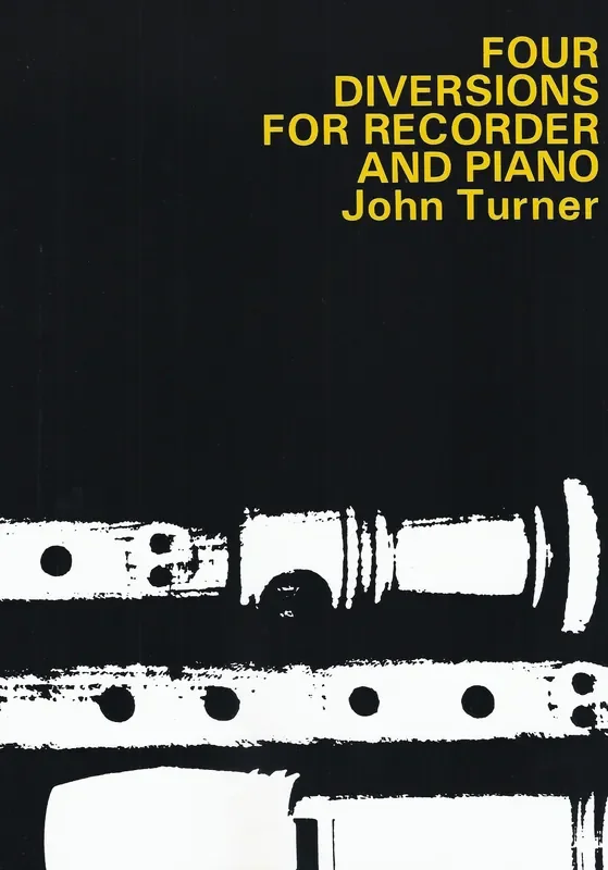 Turner 4 Diversions for Descant Recorder and Piano