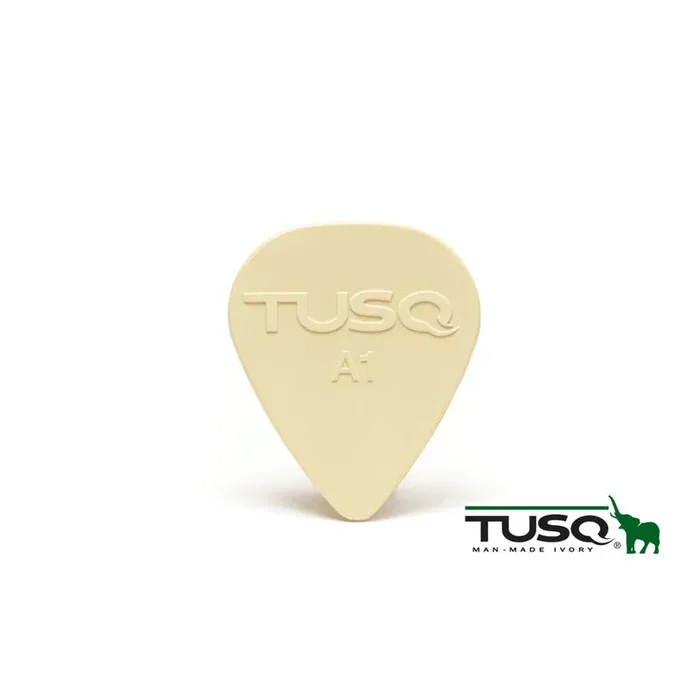 Tusq Pick 0.68mm Vintage White – 6 Pack