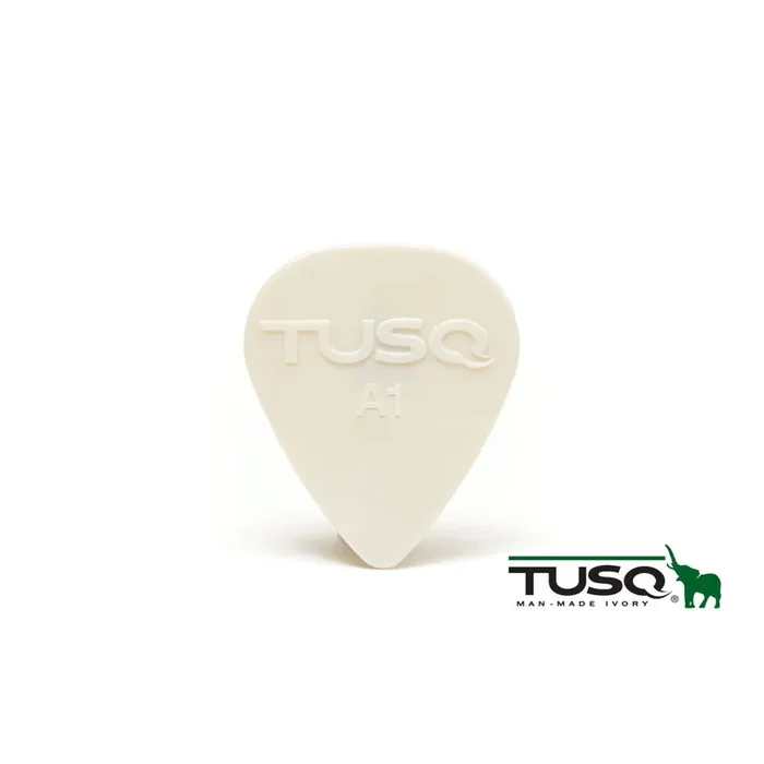 Tusq Pick 0.68mm White – 6 Pack