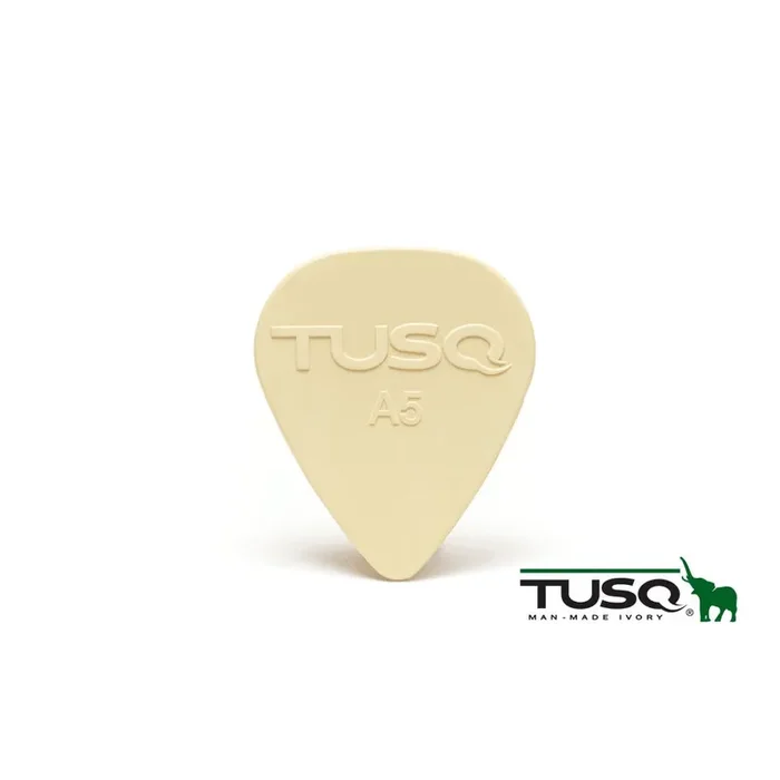Tusq Pick 1.00mm Vintage White – 6 Pack
