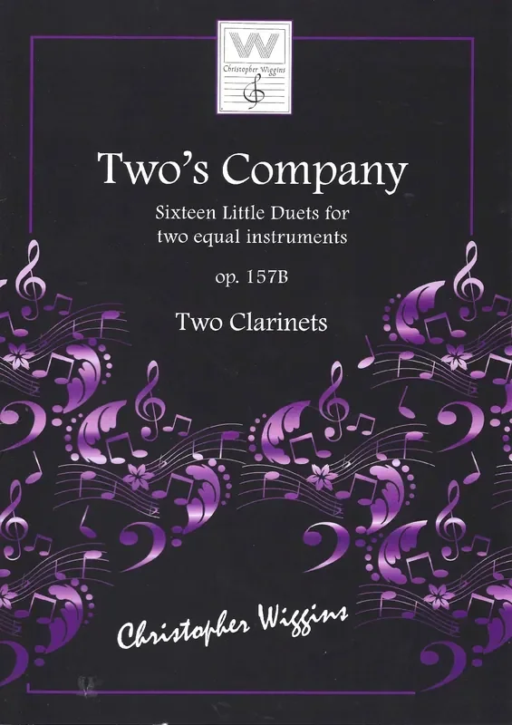 Two‘s Company – Two Clarinets – 16 little duets for two equal instruments op. 157B