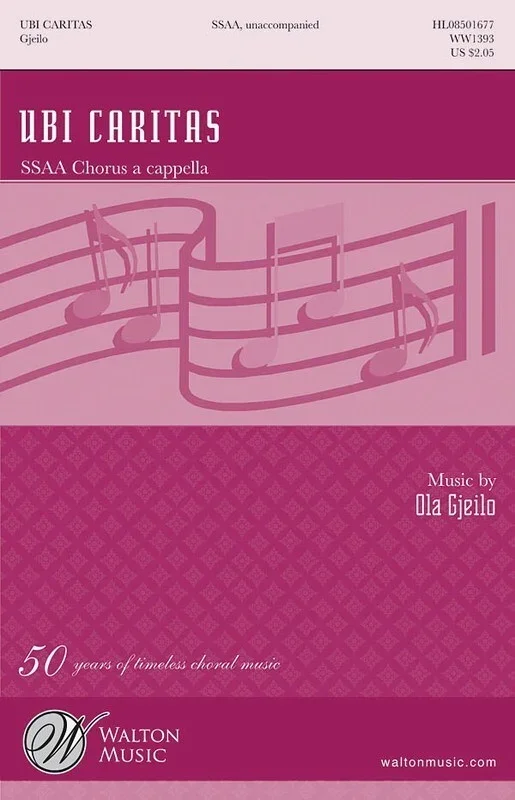 Ubi Caritas SSAA A Cappella (Octavo)