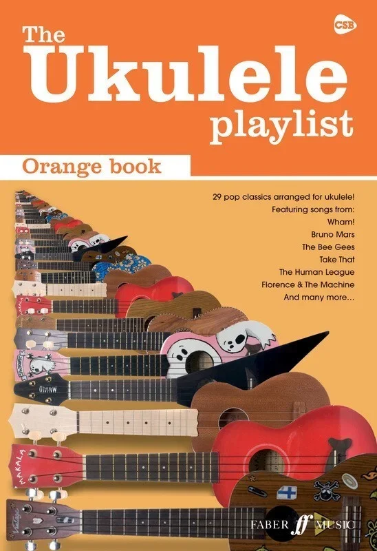 Ukulele Playlist Orange Book (Softcover Book)