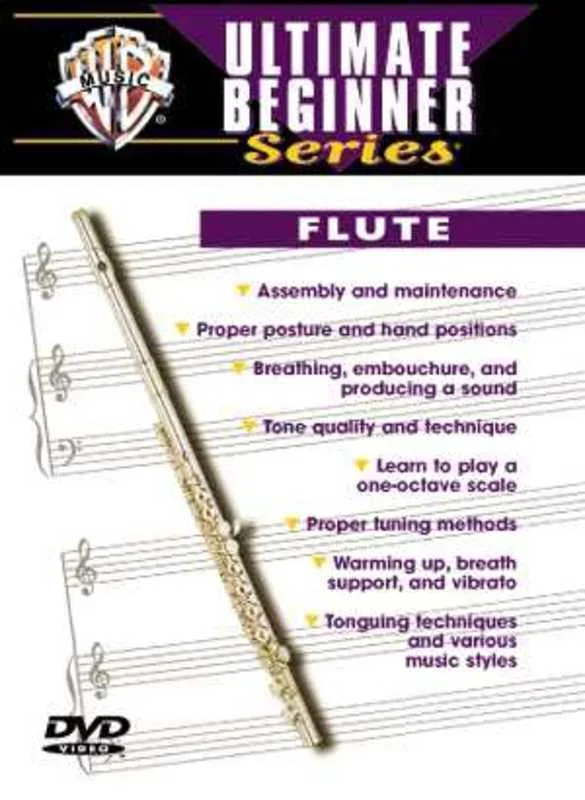 Ultimate Beginner Flute DVD Book
