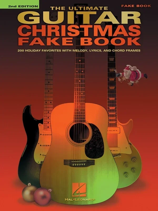Ultimate Guitar Christmas Fake Book 2nd Edition (Softcover Book)