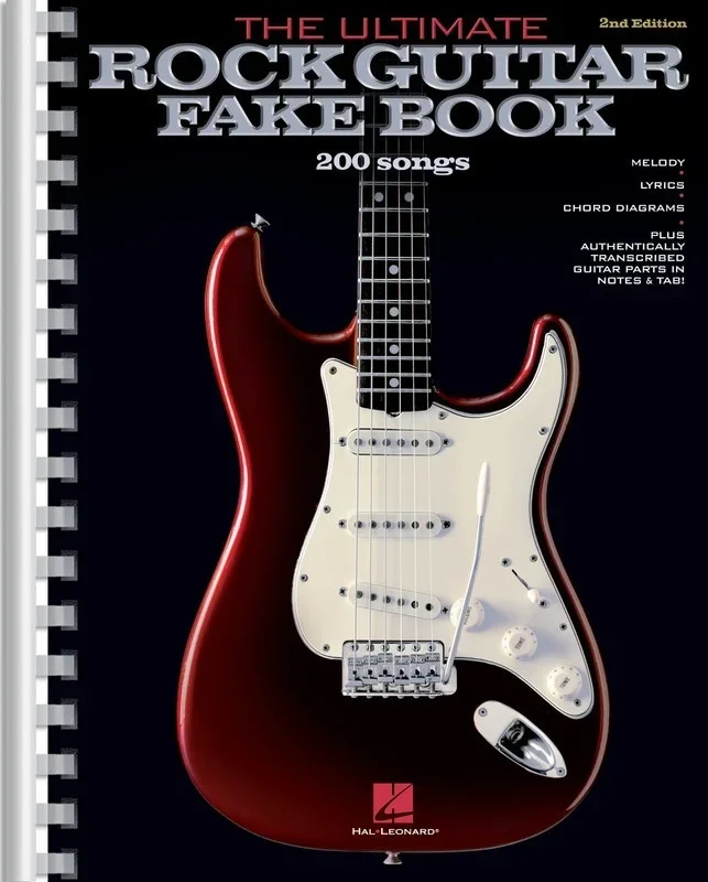 Ultimate Rock Guitar Fake Book (Spiral Bound Book)