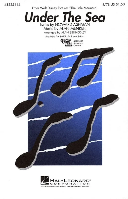 Under The Sea SAB Arr Billingsley (Octavo)