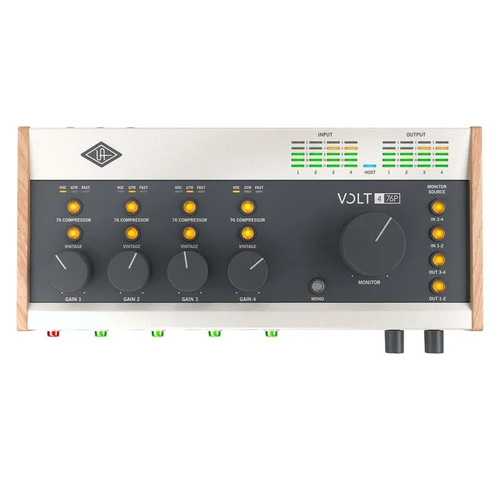 Universal Audio UA Volt 476P USB Audio Interface – 4 in/ 4 out w/ Mic Pre