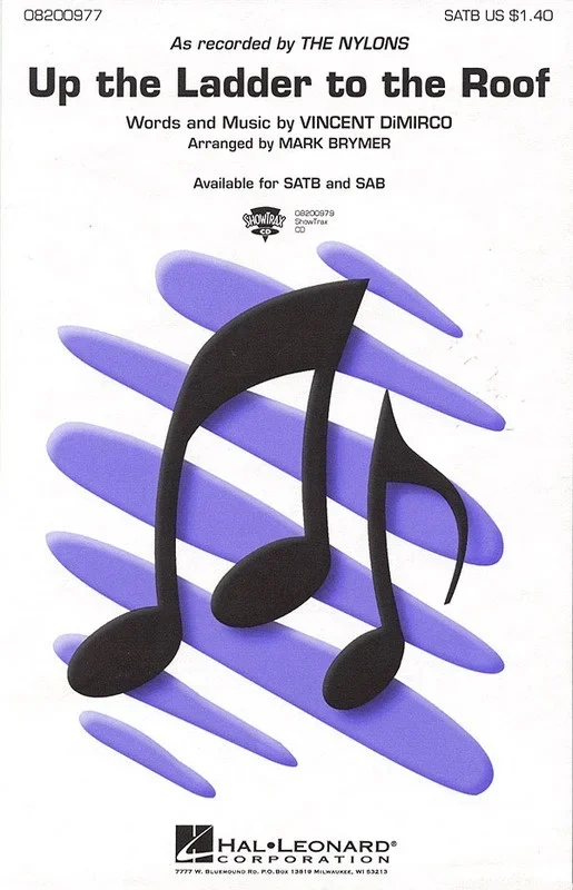 Up The Ladder To The Roof SATB (Octavo)