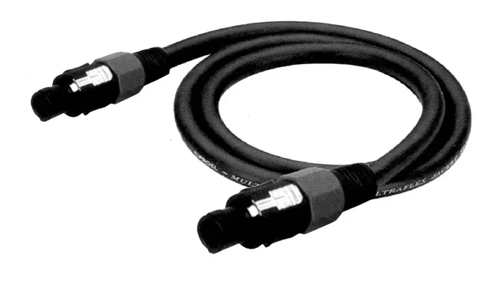 UXL (Pair) Rca Nickel Plug With Spring+Black Ring