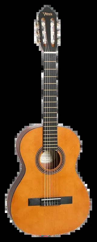 Valencia VC203NA 3/4 Classical Guitar – 200 Satin Series