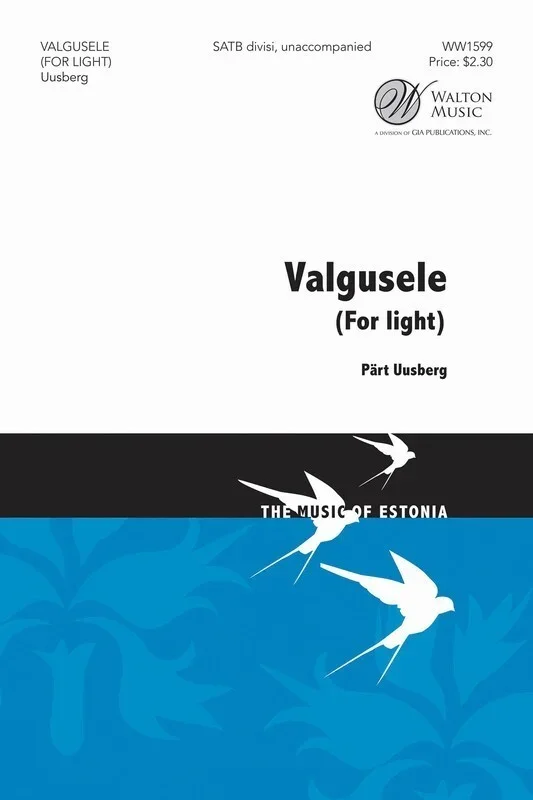 Valgusele SATB Divisi A Cappella (Octavo)