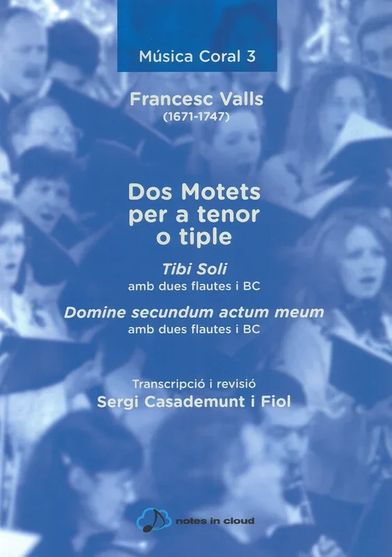 Valls: Dos Motets per a tenor o tiple