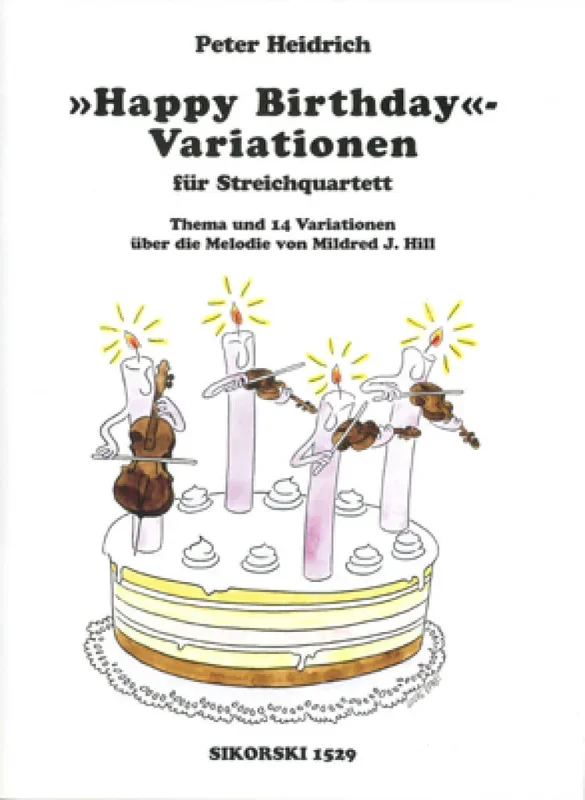 Variations on Happy Birthday (arr. for string quartet)